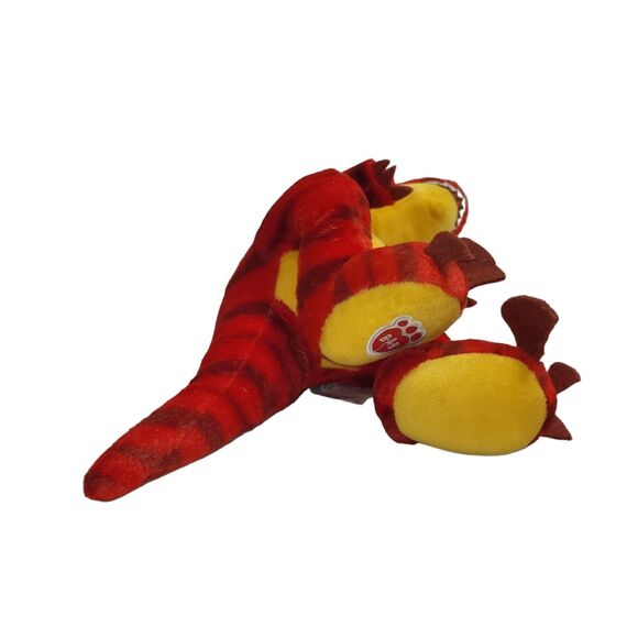Build A Bear Plush Red Dinosaur T Rex Velociraptor Raptor Stuffed Animal 19" - Picture 10 of 16